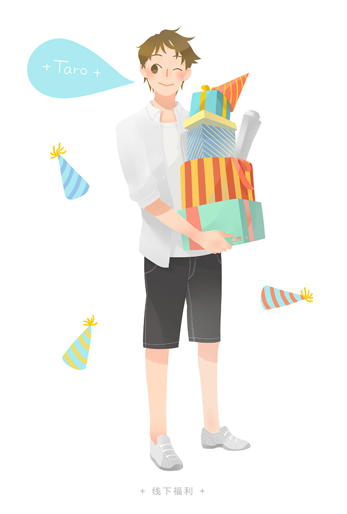 小清新都市插畫唯美人物設(shè)計(jì)4